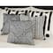 Jonathan Adler x Michaels 18" Black & White Greek Key Tufted Pillow